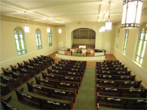 1920's Era Pews Refinished